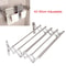 Wall Mounted Folding Clothes Drying Rack Shelf For Laundry Room 8