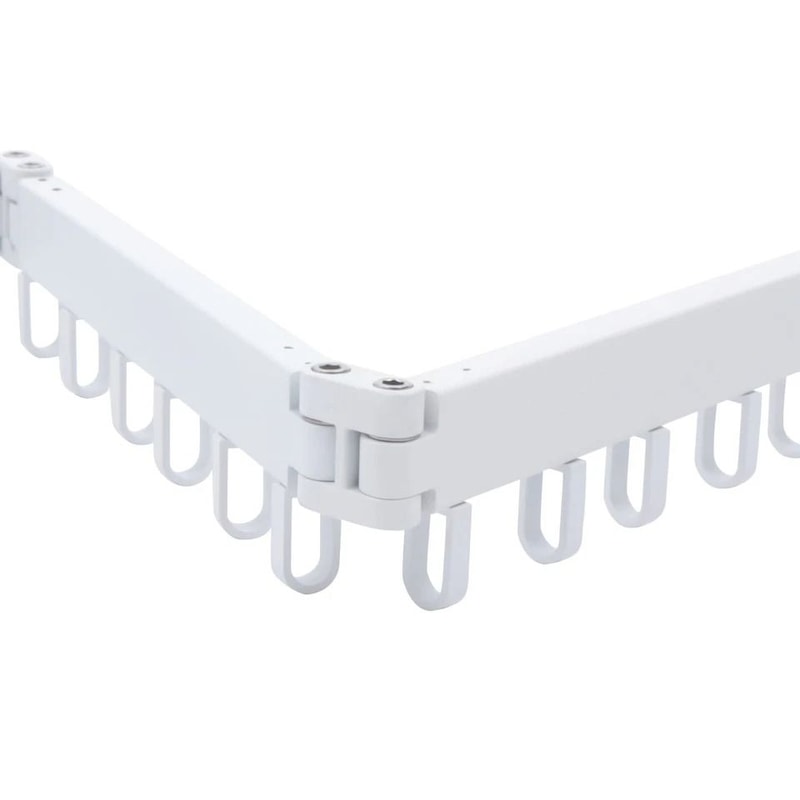 Premium Space Saving Retractable Wall Mount Drying Rack Folding Laundry Organizer 10
