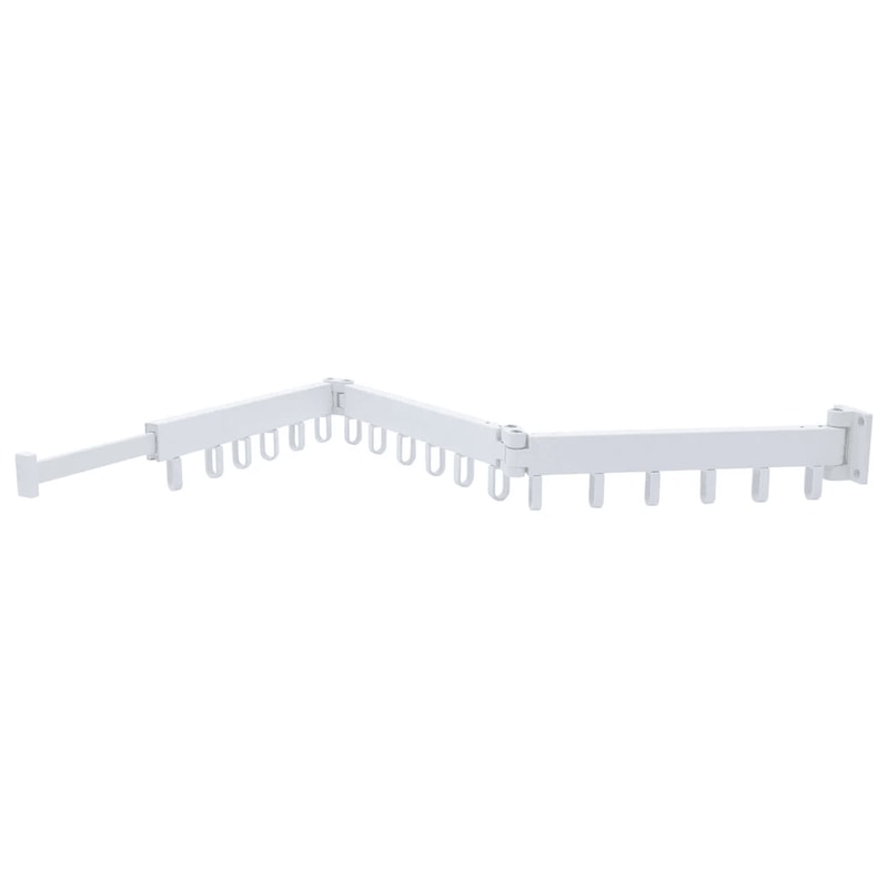 Premium Space Saving Retractable Wall Mount Drying Rack Folding Laundry Organizer 12