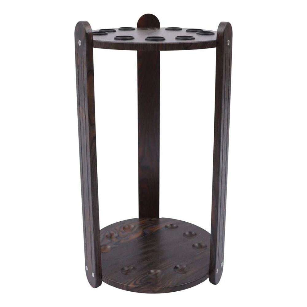 Premium Wooden Cue Pool Cue Rack Billiard Stick Organizer Stand 1