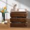 Premium Wooden Desk Organizer With Lockable Drawers Office Storage Solution 1