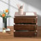 Premium Wooden Desk Organizer With Lockable Drawers Office Storage Solution 1