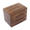 Premium Wooden Desk Organizer With Lockable Drawers Office Storage Solution 9