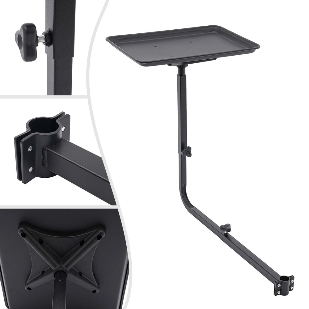 Professional Barber Chair Tray Rotating Salon Tool Organizer For Stylists 5