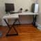 Modern Black Metal Coffee Table Legs Sturdy Desk Furniture Support 4