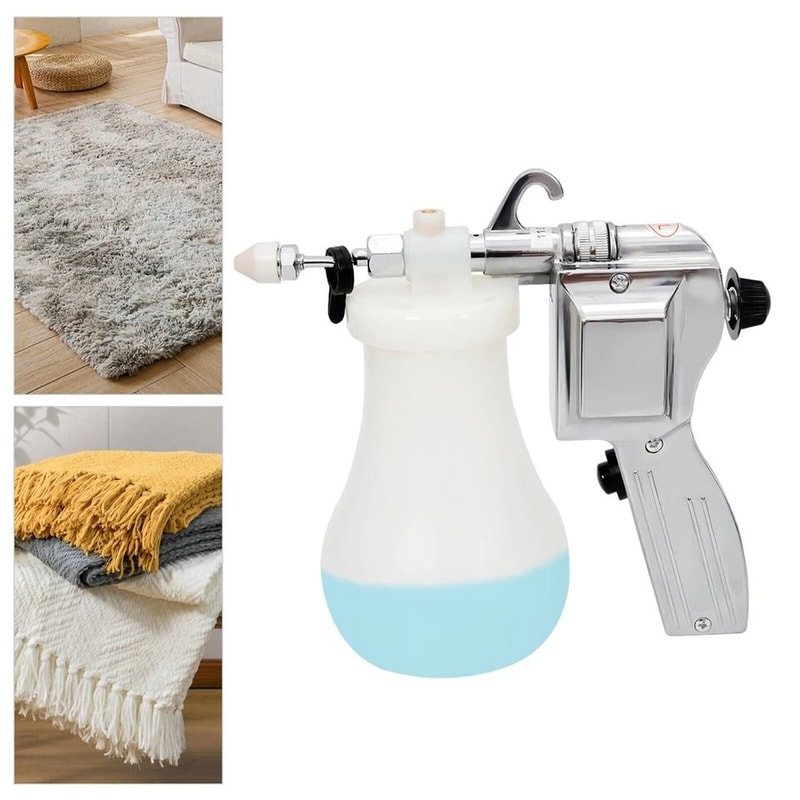 Electric Textile Spot Cleaning Spray Gun With Adjustable Nozzle Powerful Cleaner 3