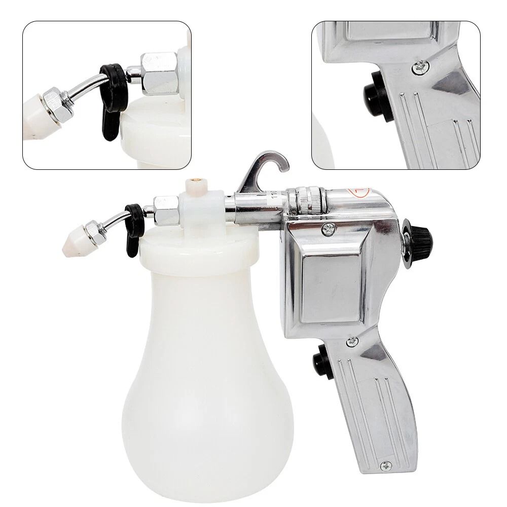 Electric Textile Spot Cleaning Spray Gun With Adjustable Nozzle Powerful Cleaner 7