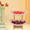 Modern Tier Fruit Basket Fruit Bowl Stand For Kitchen Fruit Storage 0