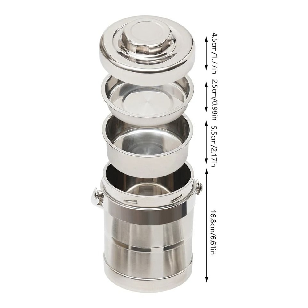 Premium Stainless Steel Insulated Food Container Hot Cold Lunch BoxPortable Thermal Meal Jar 8