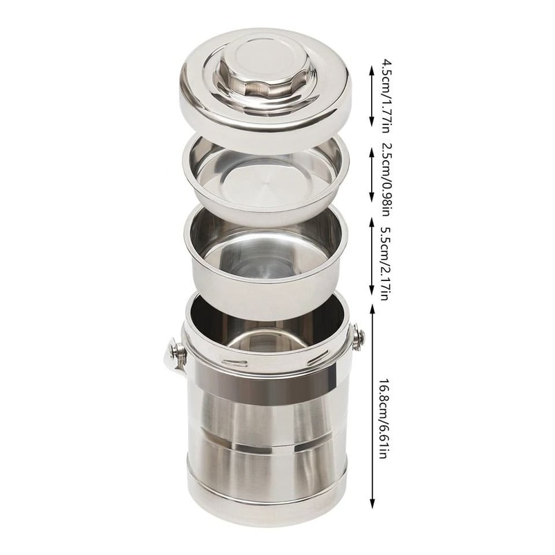 Premium Stainless Steel Insulated Food Container Hot Cold Lunch BoxPortable Thermal Meal Jar 8