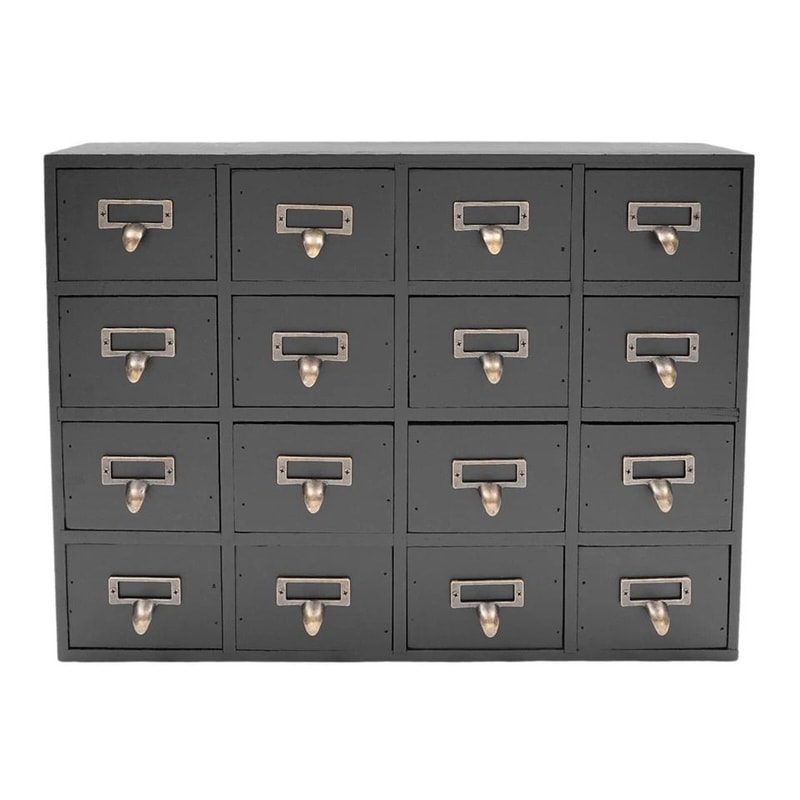 Wooden Apothecary Cabinet For Herbs Small Storage 2