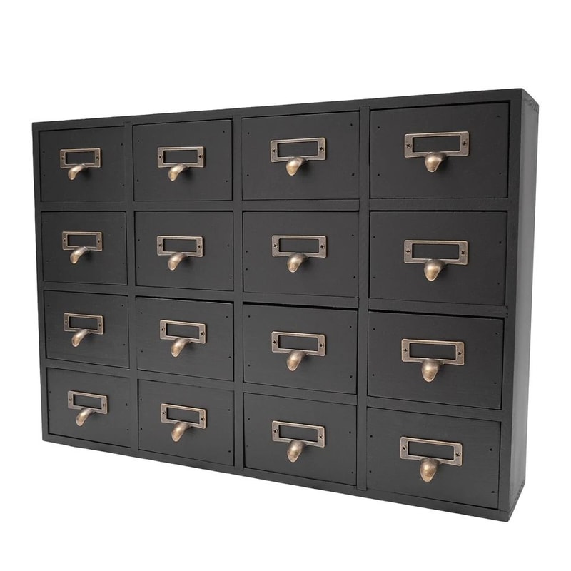 Wooden Apothecary Cabinet For Herbs Small Storage 3