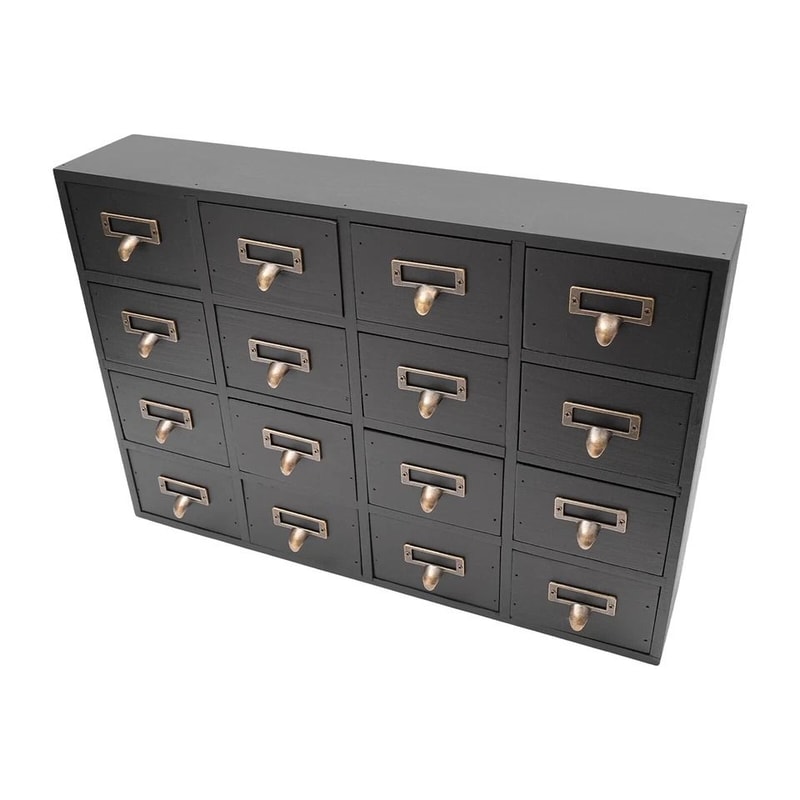 Wooden Apothecary Cabinet For Herbs Small Storage 4