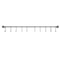 Premium Kitchen Utensil Rack With Sliding Hooks Wall Mounted Organizer 3