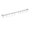 Premium Kitchen Utensil Rack With Sliding Hooks Wall Mounted Organizer 6