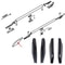 Toyota Prado Roof Rails End Cover Shell Set Durable ABS Replacement Caps 1