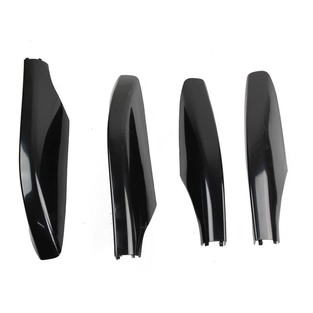 Toyota Prado Roof Rails End Cover Shell Set Durable ABS Replacement Caps 2