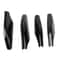 Toyota Prado Roof Rails End Cover Shell Set Durable ABS Replacement Caps 2