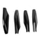Toyota Prado Roof Rails End Cover Shell Set Durable ABS Replacement Caps 2