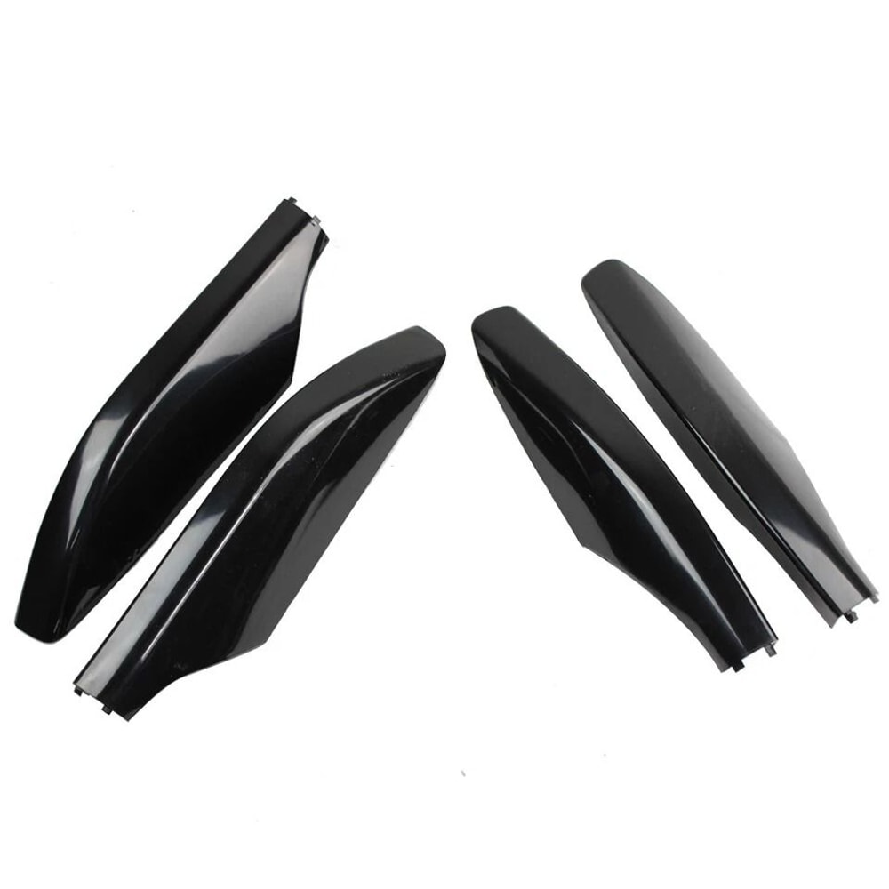 Toyota Prado Roof Rails End Cover Shell Set Durable ABS Replacement Caps 3