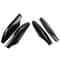 Toyota Prado Roof Rails End Cover Shell Set Durable ABS Replacement Caps 3