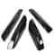 Toyota Prado Roof Rails End Cover Shell Set Durable ABS Replacement Caps 4