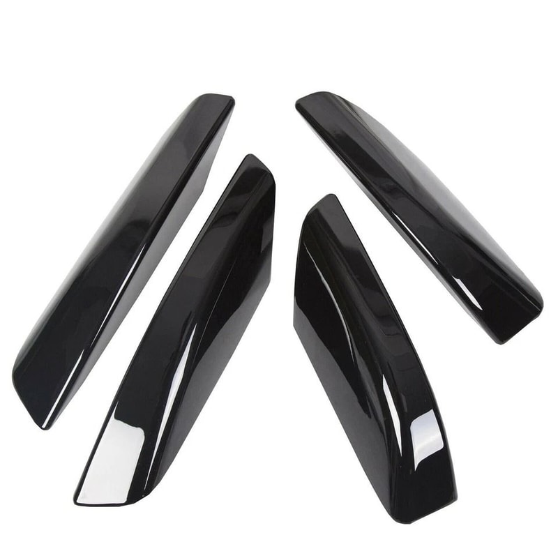 Toyota Prado Roof Rails End Cover Shell Set Durable ABS Replacement Caps 4