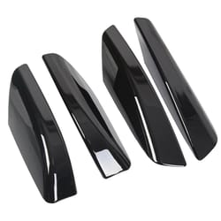 toyota prado roof rails end cover shell set durable abs replacement caps