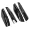 Toyota Prado Roof Rails End Cover Shell Set Durable ABS Replacement Caps 0