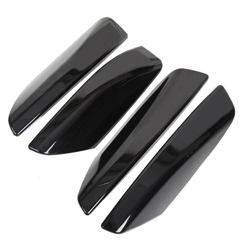 Toyota Prado Roof Rails End Cover Shell Set Durable ABS Replacement Caps 5