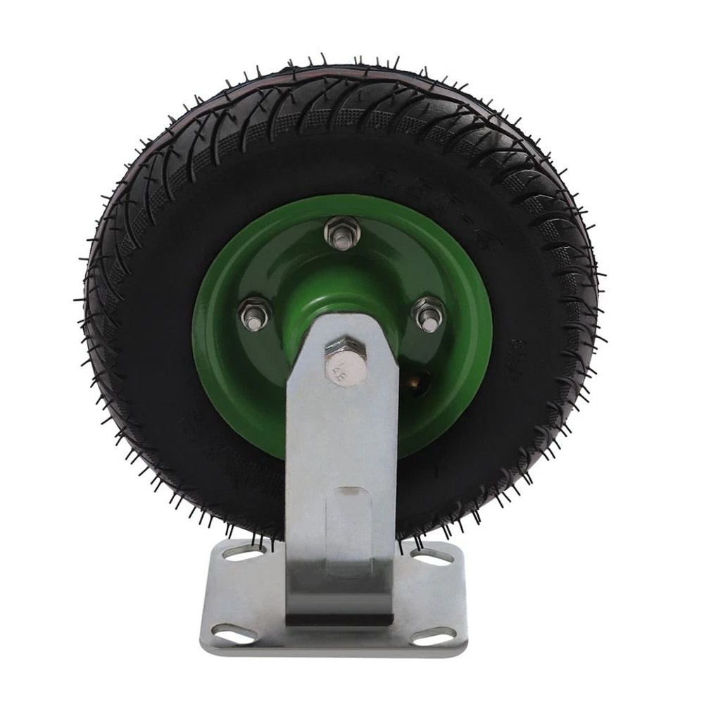 Heavy Duty Pneumatic Air Tire Wheels Rigid Swivel Cart Casters 5