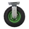 Heavy Duty Pneumatic Air Tire Wheels Rigid Swivel Cart Casters 6