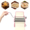 Premium Manual Stainless Steel Pasta Machine Fresh Pasta Maker For Spaghetti Fettuccine 5