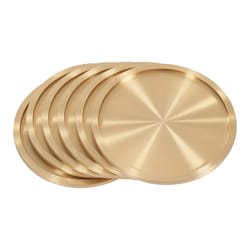 elegant brass cup mats & brass coasters set of premium table protectors