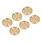 Elegant Brass Cup Mats Brass Coasters Set Of Premium Table Protectors 1