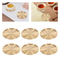 Elegant Brass Cup Mats Brass Coasters Set Of Premium Table Protectors 2