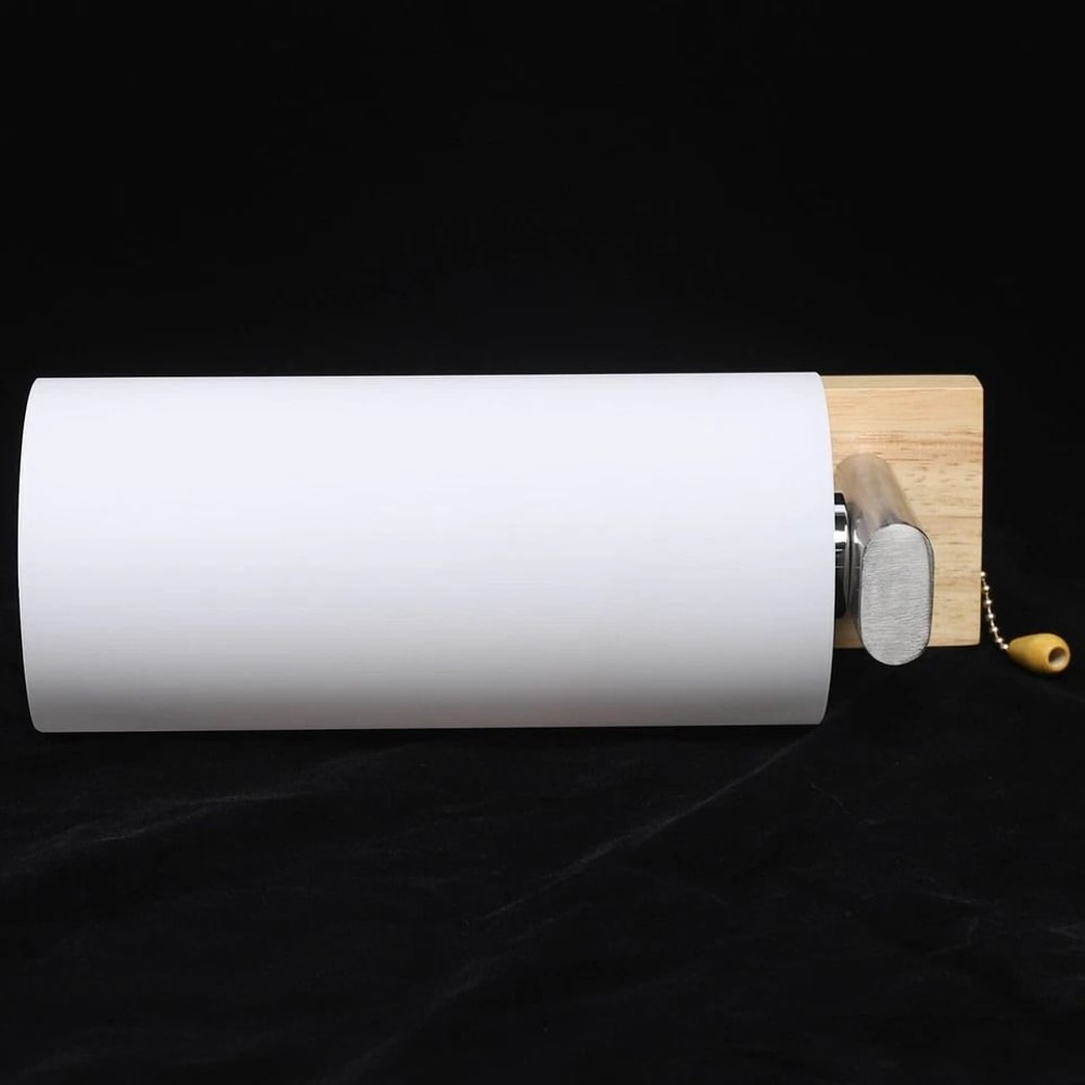 Modern Wooden Glass Wall Sconce Lamp For Bedroom Living Room 3
