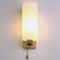 Modern Wooden Glass Wall Sconce Lamp For Bedroom Living Room 5