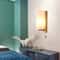 Modern Wooden Glass Wall Sconce Lamp For Bedroom Living Room 8