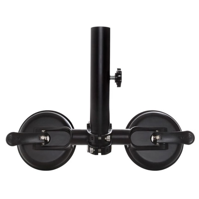 Universal Heavy Duty Adjustable Car Flag Mount With Double Suction Cup Flagpole Holder Kit 2