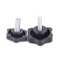 Universal Heavy Duty Adjustable Car Flag Mount With Double Suction Cup Flagpole Holder Kit 6