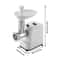 Premium Electric Meat Grinder Sausage Maker Stainless Steel 4