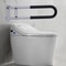 Premium Folding Toilet Support Rails Bathroom Grab Bars For Accessible Safety 0