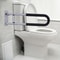 Premium Folding Toilet Support Rails Bathroom Grab Bars For Accessible Safety 6