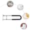 Premium Folding Toilet Support Rails Bathroom Grab Bars For Accessible Safety 7
