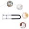 Premium Folding Toilet Support Rails Bathroom Grab Bars For Accessible Safety 7