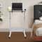 Adjustable Height Standing Desk Portable Laptop Workstation With Wheels 0