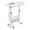 Adjustable Height Standing Desk Portable Laptop Workstation With Wheels 5