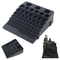 Premium Drill Bit Organizer Tool Storage Rack Holes Collet Holder 0