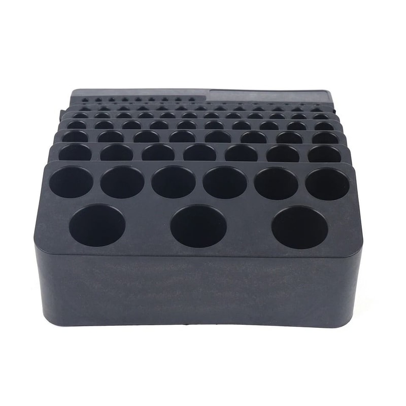 Premium Drill Bit Organizer Tool Storage Rack Holes Collet Holder 4